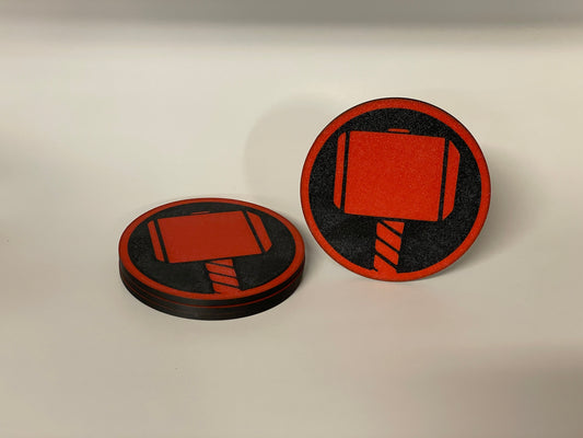 Coasters - Thor Inspired