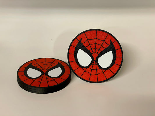 Coasters - Spider-Man Inspired