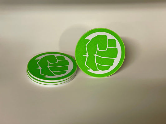 Coasters - The Incredible Hulk Inspired